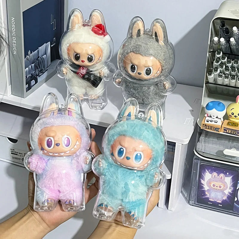 Labubu Protective Acrylic Case Transparent