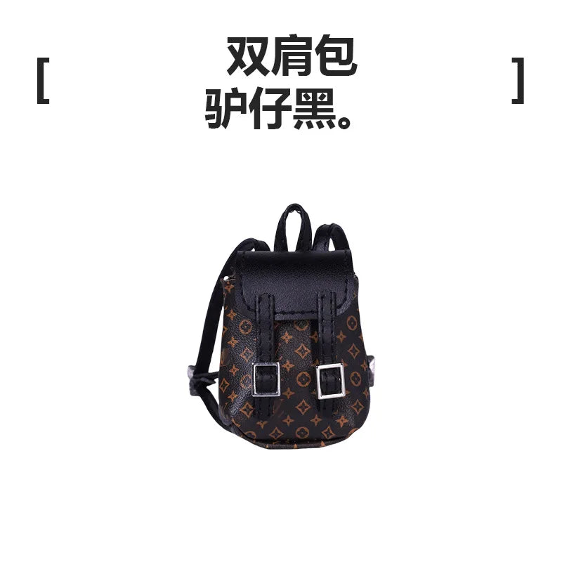 The New Mini 17cm Labubu Doll Crossbody Bag Crossbody Waist Bag And Labubu Backpack Come In A Variety Of Styles With Accessories