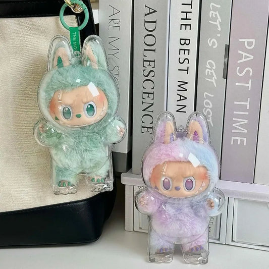 Labubu Protective Acrylic Case Transparent