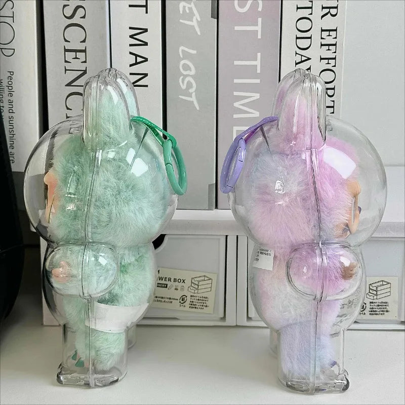 Labubu Protective Acrylic Case Transparent