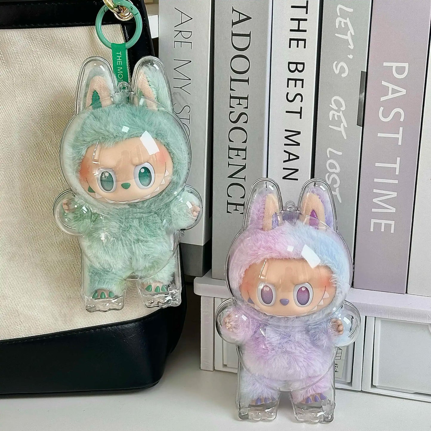 Labubu Protective Acrylic Case Transparent