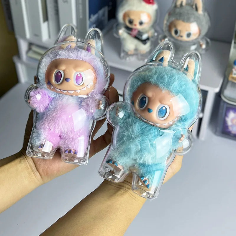 Labubu Protective Acrylic Case Transparent