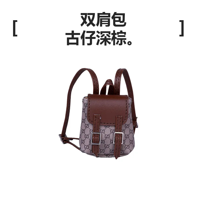 The New Mini 17cm Labubu Doll Crossbody Bag Crossbody Waist Bag And Labubu Backpack Come In A Variety Of Styles With Accessories