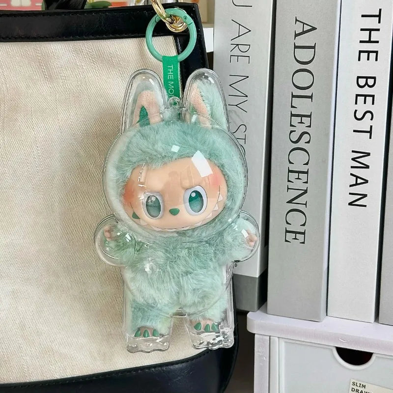 Labubu Protective Acrylic Case Transparent