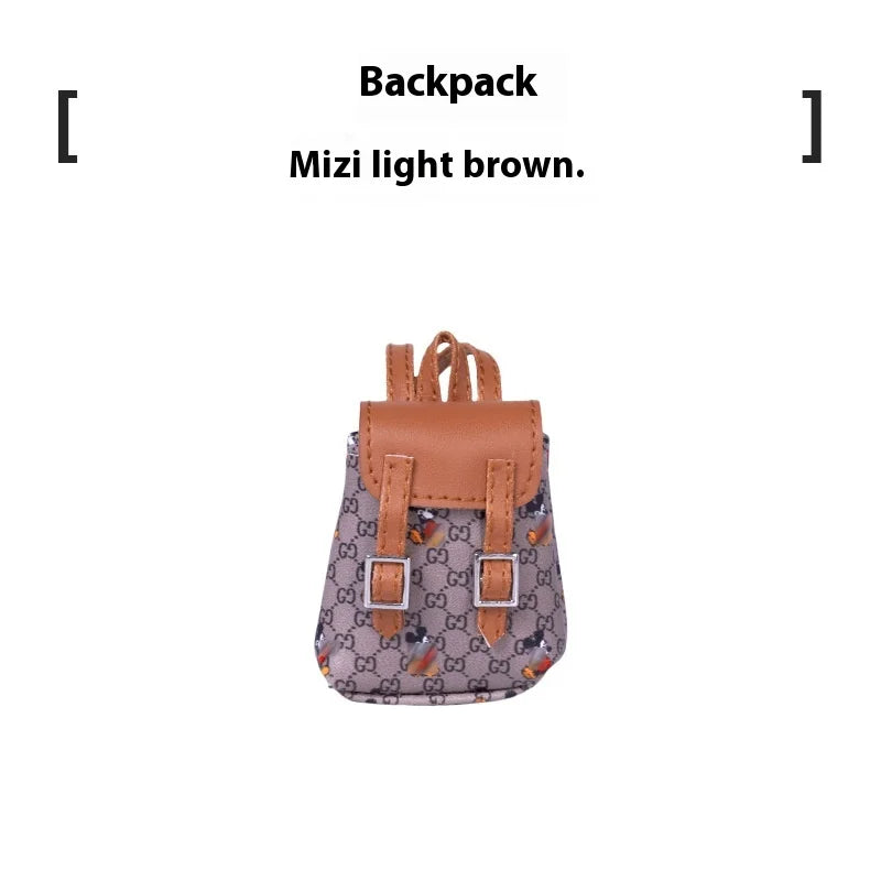 The New Mini 17cm Labubu Doll Crossbody Bag Crossbody Waist Bag And Labubu Backpack Come In A Variety Of Styles With Accessories